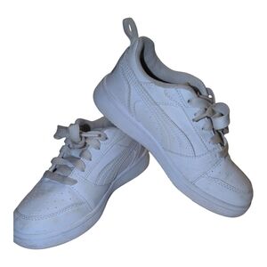 Puma Kids White Sneakers